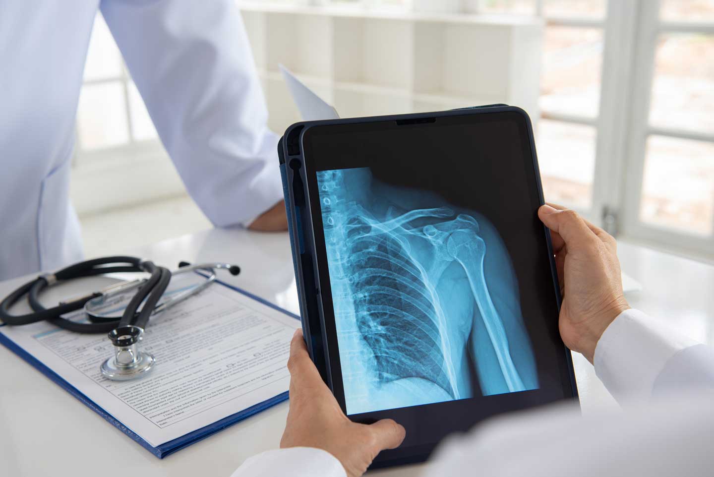 Digitales Röntgen in der Orthopädie em Veedel in Köln